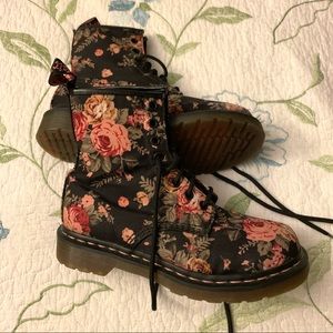 Floral Doc Martens